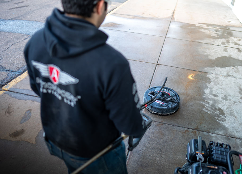 Haard floor cleaning by TruePro Cleaning Services